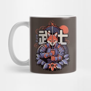 Samurai Fox - Cute Animal Warrior Gift Mug